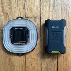 Goal Zero Venture 35 Power Bank and Chroma Crush Light